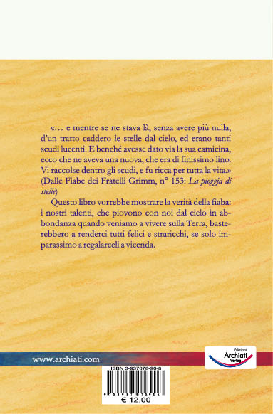 ECONOMIA E VITA - Pietro Archiati - retro copertina